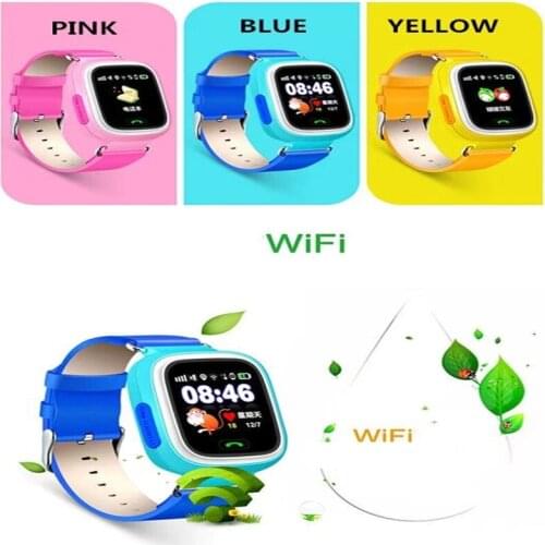 2021 Best Kids gift touch screen SOS Phone Call WIFI GPS smart watch for kids q90 smart watch phone user manual