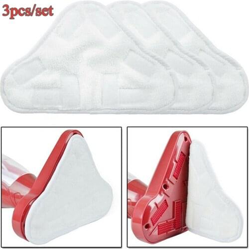 3PCS Steam Mop Cloth Cover fOR X5 Accessories for H2O Mop Cloth Triangle Floor Mop Head Household Cleaning Replacement Pad