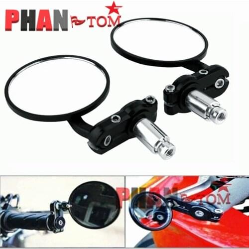 Motorcycle universal Rearview Handle bar ends 7/8" Mirrors for 200 DUKE 390 RC exc 250 300 2017 sxf 1090 1290 adventure