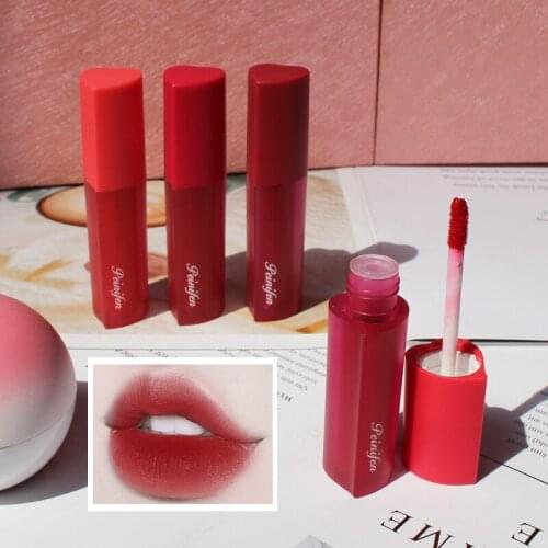 4colors Velvet Lipstick Matte Texture Waterproof Female Makeup Long Lasting Lip Gloss Sweatproof Not Fade Cosmetics TSLM1