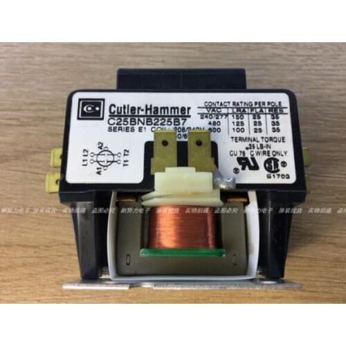 [VK] New original American Cutler-Hammer C25BNB225B7 contactor 220V switch