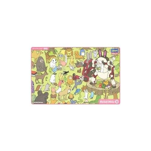 1/35 Hasegawa Plastic Assembled Model Toy MechatroWego No.10 Animal Retro & Azuki DIY Assembled Model Kit #64763