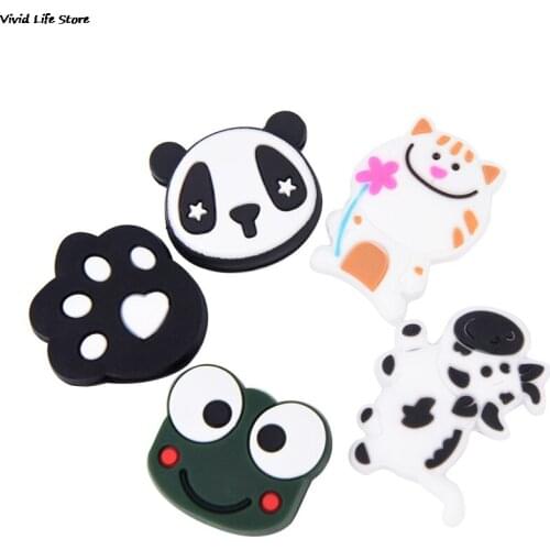 1 Pc Soft Durable Vibration Dampeners Cartoon Animas Tennis Racket Damper Shock Absorber Multiple Pattern