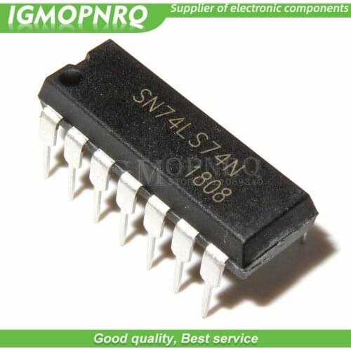 100PCS HD74LS74AP DIP14 HD74LS74 DIP SN74LS74AN DIP-14 74LS74 SN74LS74N HD74LS74P IGMOPNRQ