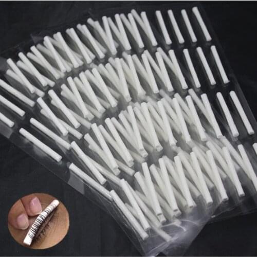 160 Pcs LARGE Rods False Eyelash Perming Curlers Curling Perm Sticky Set