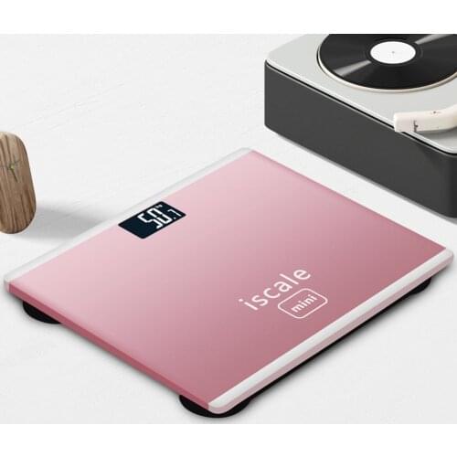 180kg Accurate Smart Electronic Glass LCD Display Home Bathroom Floor Body Scale