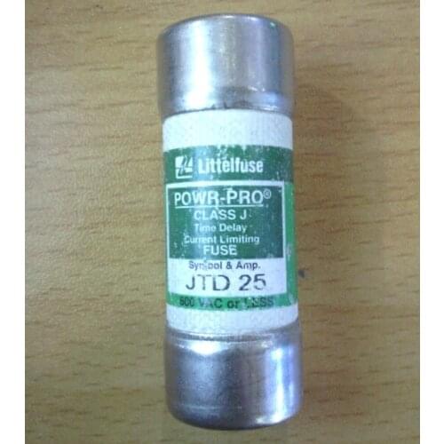 5PCS JTD 25 Littelfuse Netlon CLASS J delay fuse / fuse 25A600V