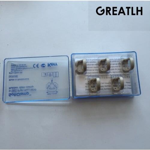 5pcs/box Dental Kerr Soft Clamp Universal Rubber Dam Sundries Molar Teeth Polymer