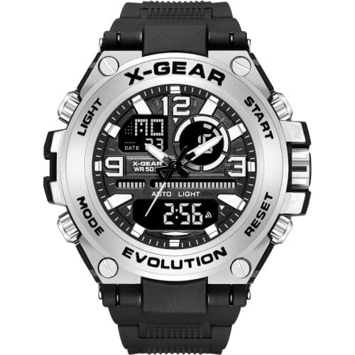 Clock Military-Watches Watch-S-Shock LED Display Digital White Male 5Bar Waterproof Relogio G-Style Fashion Creative Wrist Watch