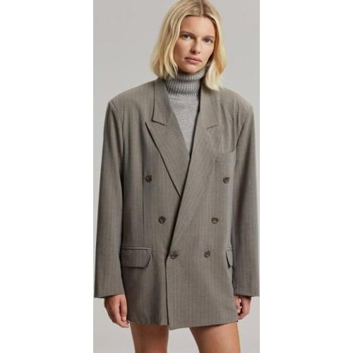 Holiwind Women's Double-breasted Blazers