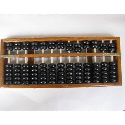 Chinese Traditional Abacus Wooden Counting Frame Chinese Abacus