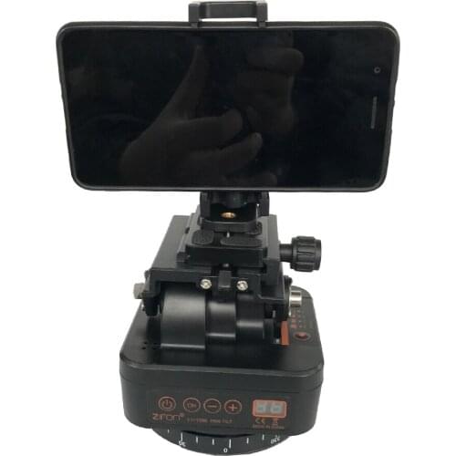 YT-1000 Auto Motorized Pan Tilt Tripod PTZ Remote Control Rotating Video Stabilizer for Smartphone Tripod Heads Cameras