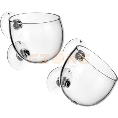 Mini Crystal Glass Fish Tank Plant Bonsai Pot Cup Aquarium Water Plant Grass Potted Cylinder Cup For Aquatic Plant Decoration