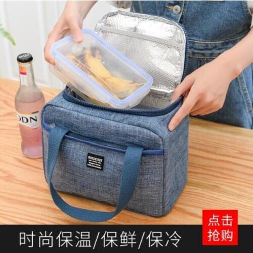 Waterproof Insulated Lunch Bags Oxford Travel Necessary Picnic Pouch Unisex Thermal Dinner Box Food Case Accessories Gear