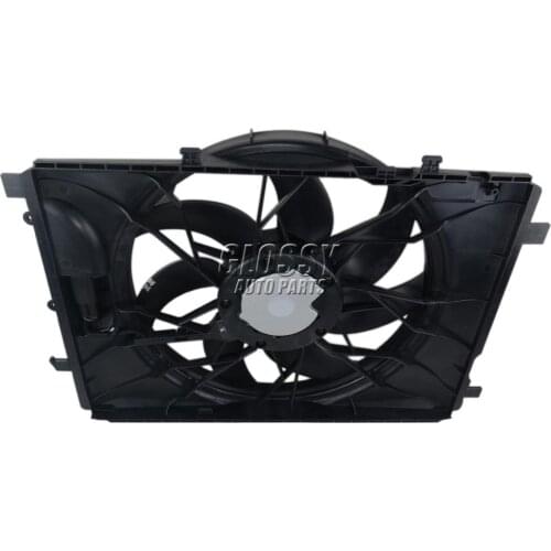 AP02 Radiator Cooling Fan Assembly For Mercedes W204 S204 X204 W212 C207 S212 A207 C218 R172 C204 W246 W176 X218 C117 X156 X117