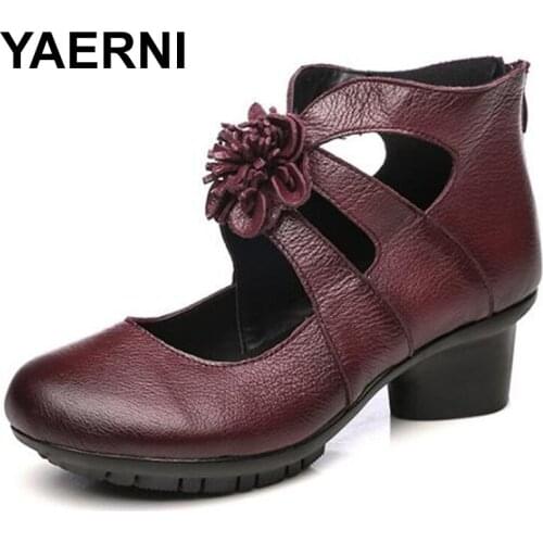Обувь на среднем каблуке YAERNI China At AliExpress
