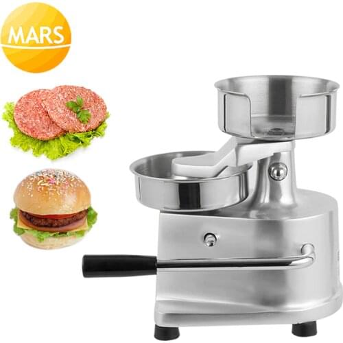 100mm-130mm Manual Hamburger Press Burger Machine Meat Pie Forming Machine Beef Grill Burger Makers in Bakery Equipment