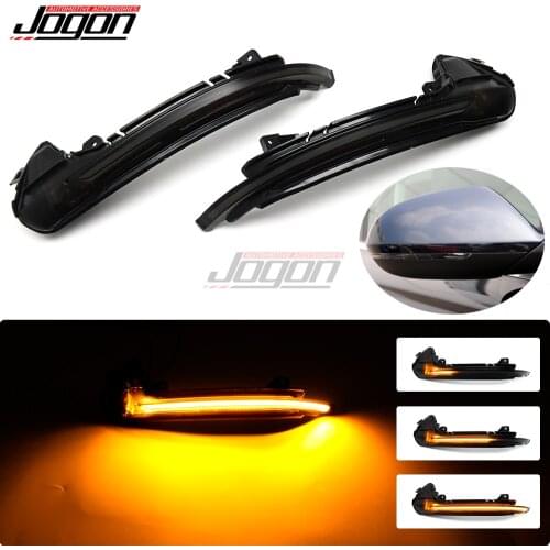 2X For Audi A6 RS6 S6 C7 C7.5 4G 2012 - 2018 LED Dynamic Turn Signal Light Side Mirror Sequential Blinker Indicator Lamp