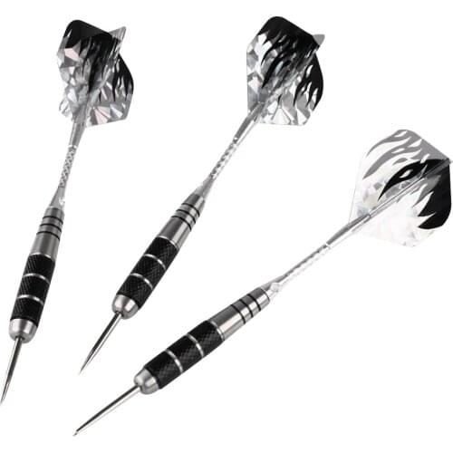 3pcs/Set Professional Tungsten Steel Needle Tip Darts With Dart Flights Sports Darts Shafts anti-Fall throwing toys
