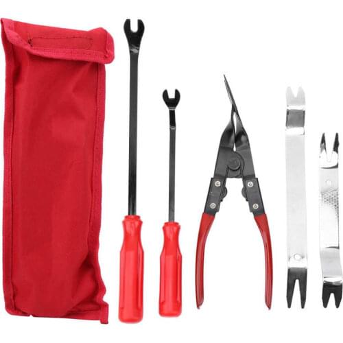 5Pcs Steel Audio Dash Panel Removal Tool Kit Automotive Hand Disassembly Set Car Interior Repairing With Stable Characteristic