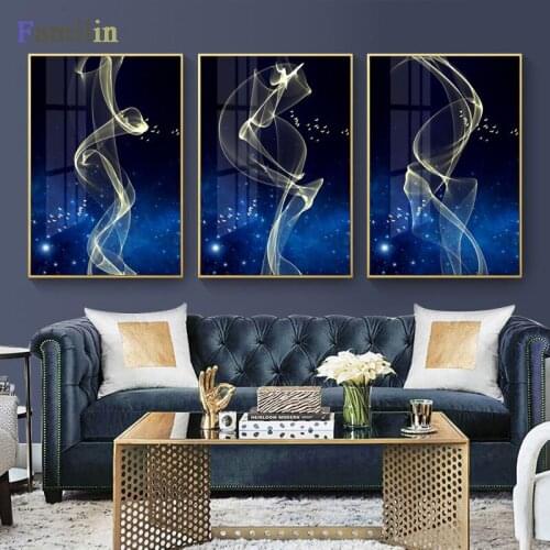 Abstract Art Canvas Painting Wall Art Pictures For Living Room Gold Art Home Wall Decor Original Acrylic Abstract Line Texture