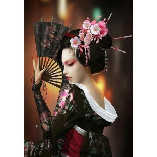 5D DIY diamond painting round diamond embroidery cross stitch mosaic home decoration gift exquisite portrait