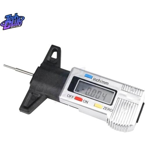 Dropship Digital Car Tyre Tire Tread Depth Gauge Meter Auto Tire Wear Detection Measuring Tool Caliper Thickness Gauge
