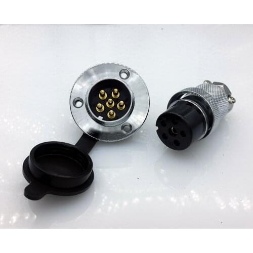 DF25 GX25 6Pins 25mm Aviation plug and socket Connector kit GX25 Socket+Plug+WaterProof Cap Aviation plug interface