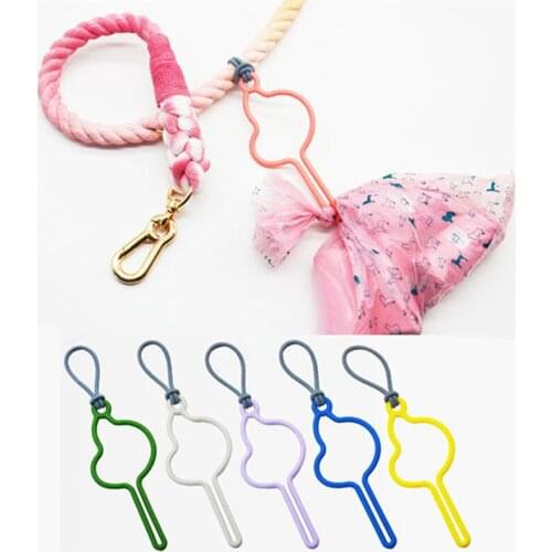 Hands Free Waste Bag Dispenser for Dog Waste Carrier Dog Poop Bag Holder Dog Leash Dispenser Dog Cleaning Supplies