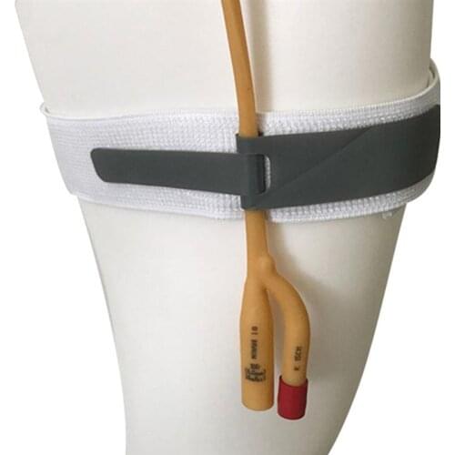 4Pcs Fixator Durable Comfortable Catheter Fasteners Catheter Fixation Tape Fixation Band Catheter Wrap Holder for Woman