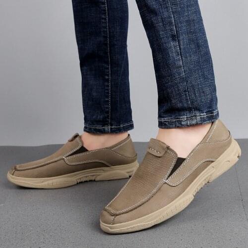 Shoes Casual Casual Shoes Man Fashion 2020 New Men Breathable Flat Male Shoe Sneakers Leisure Zapatillas Leather