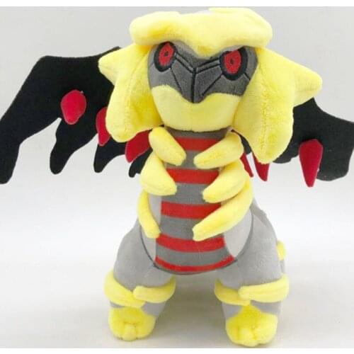 Takara Tomy Pokemon Genuine Anime Peripheral Cute Dolls Comics Giratina Plush Toys Room Accessories Holiday Gifts for Friends