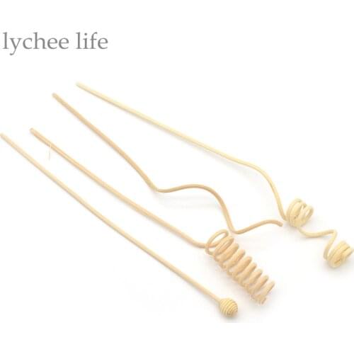 Lychee Life 10pcs Rattan Reed Fragrance Oil Diffuser Replacement Stick