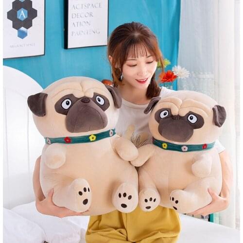 Cute Puppy Valentines day Gifts in 2020, Pet toys, Stuffed dog Toys, Filled Plush Childrens toys, Nharpei Pug Birthday gifts