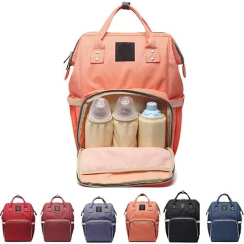 Fashion Mummy Maternity Nappy Bag Large Capacity Nappy Bag Travel Backpack Nursing Bag for Baby Care Womens Fashion Bag