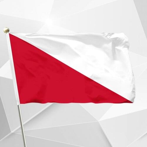 Netherlands Utrecht Flag 150X90cm (3x5FT) 120g 100D Polyester Double Stitched High Quality Banner Free Shipping