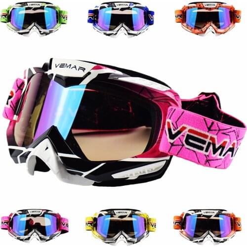 Vemar Adult Motorcycle Glasses Goggle UV-proof Motocross Helmet Glasses Motorcycle Accessories Womens Sunglasses For Motorcycle