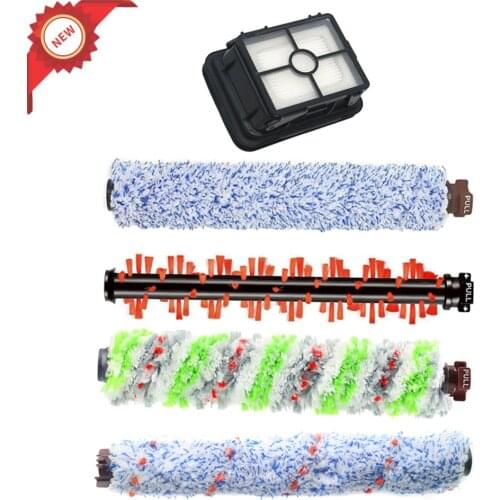 5Pcs Main Brush Roller & Hepa Filter For Bissell Crosswave1866 1868 1926 1785