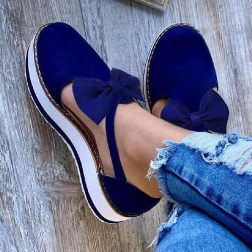 Women Lace up canvas shoes Summer Platform flats sandals Bow Non-slip Breathable Fashion Slides Beach Outdoor Ladies Shoes
