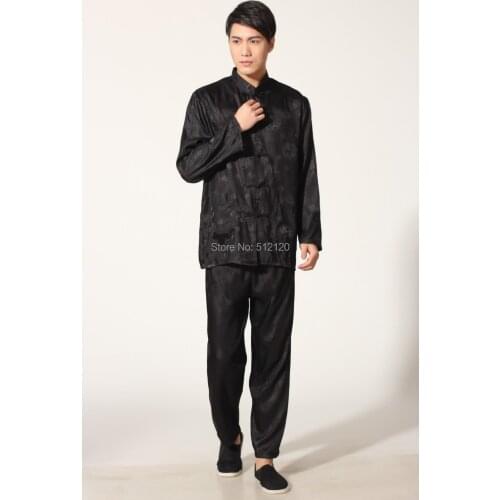 Shanghai Story Tai chi martial arts uniform performance clothing High elastic emulation silk taiji clothing kung fu suit M0050