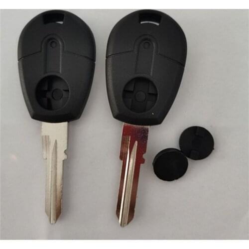 DAKATU Replacement Transponder Key Shell Case Fob Blank Blade Uncut for Fiat Bravo Brava Palio Punto Marea Seicento Coupe