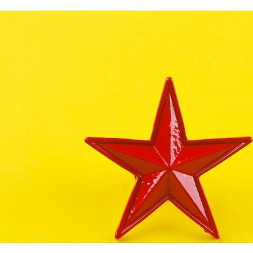 Star Pins Icon On The Backpack Lapel Pin Bags Gifts Metal Badges Cccp Round Badges Military Pin Badges On Clothes Paired Jewelry