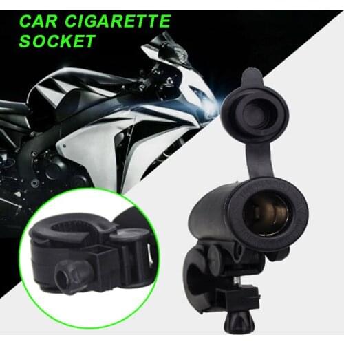12V Motorcycle Cigarette Lighter Socket Waterproof Auto Boat Motorcycle Socket Tractor Power Outlet Receptacle Car Chargers