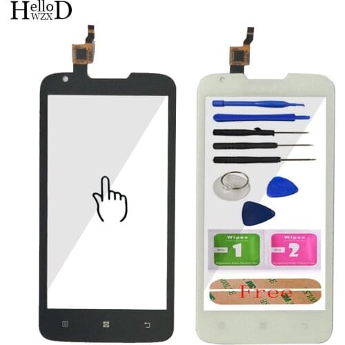 5 Inch Touch Screen Touch Panel Glass Digitizer Front Outer Glass For Lenovo A680 A 680 Phone Repair Lens Sensor Adhesive