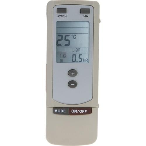 A/C Universal Air Conditioner Remote Control Replacement Air Conditioner Remote All Functions White For GREE Y512 Y502