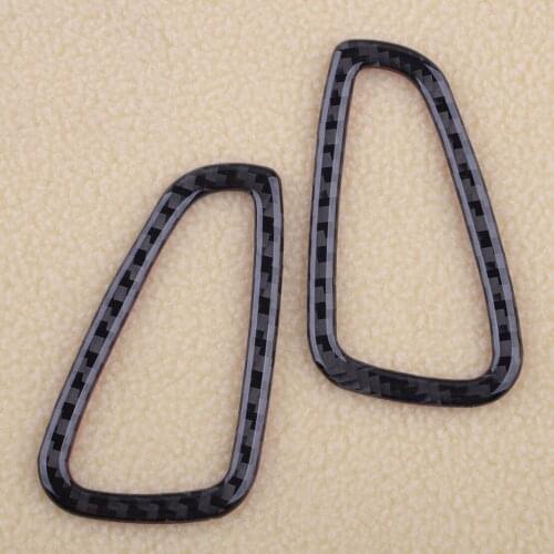 2Pcs/Set Car Carbon Fiber Inner Dashboard Side Air Vent Outlet Cover Trim Fit For Chevrolet Camaro 2016 2017 2018 2019 2020