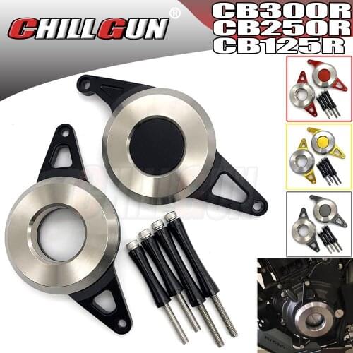 Cafe Engine Side Guard Cover Crash Slider Falling Protector For HONDA CB150R CB250R CB300R NEO SPORTS CAFE 2019 2020 2021