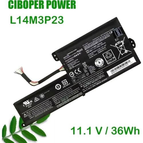 CP New Genuine Laptop Battery L14M3P23 11.1 V 36Wh 3300mAh For