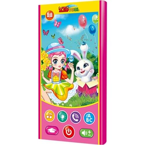 Children Baby Phone Kids Smart Screen Mobile Phone Toy Multi-Function Simulation Early Education