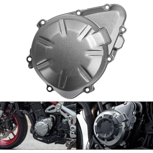 Motorcycle Left Stator Engine Cover Crank case For Kawasaki Z900 ABS 2017 2018 2019